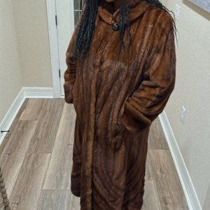 Full length Mink coat with pockets!